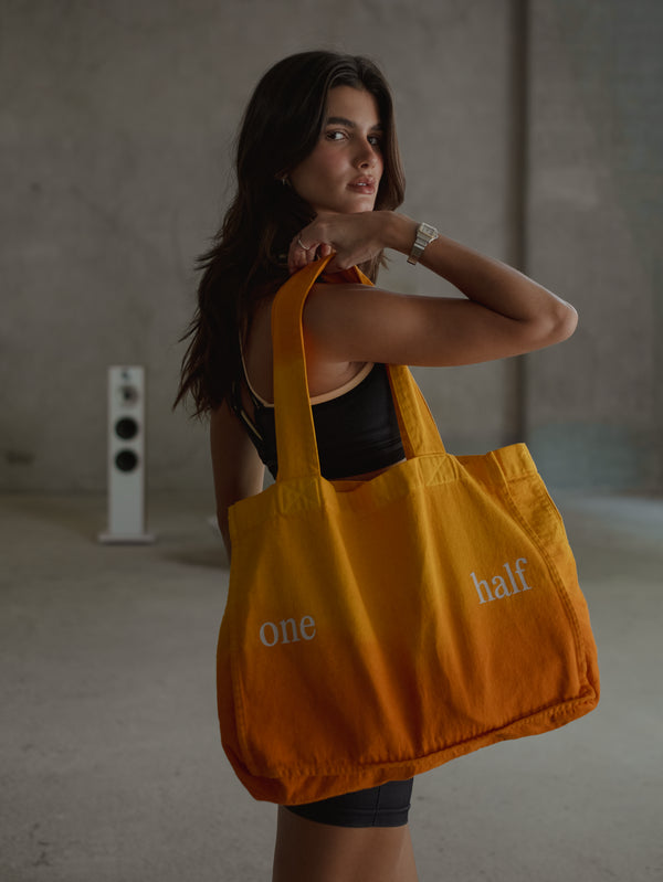 ONE HALF TOTE BAG - SUNSET