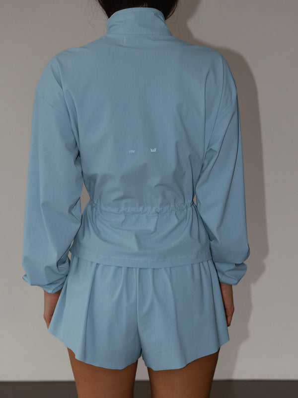 OVERLAP ACTIVE SHORTS - BABY BLUE