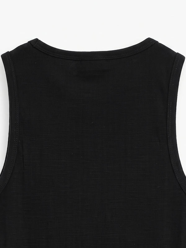 RIB SIMPLY TANK - BLACK