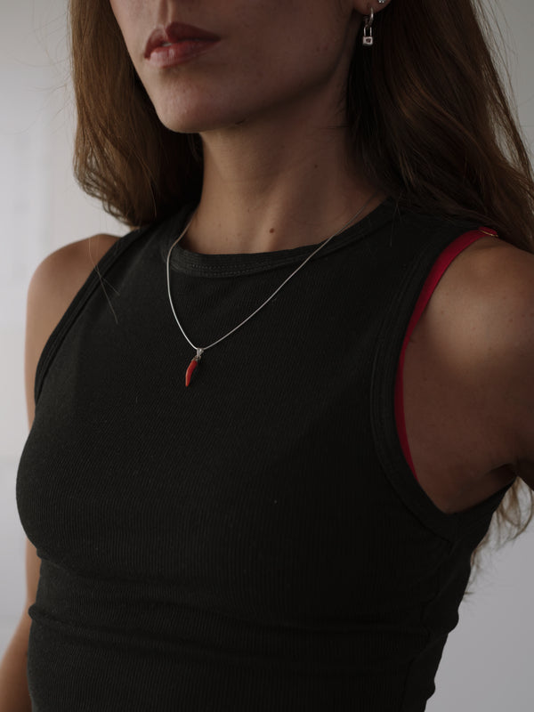 RIB SIMPLY TANK - BLACK