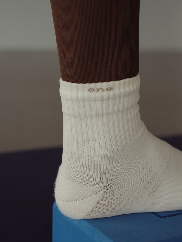 RUNNING SOCKS - NATURAL