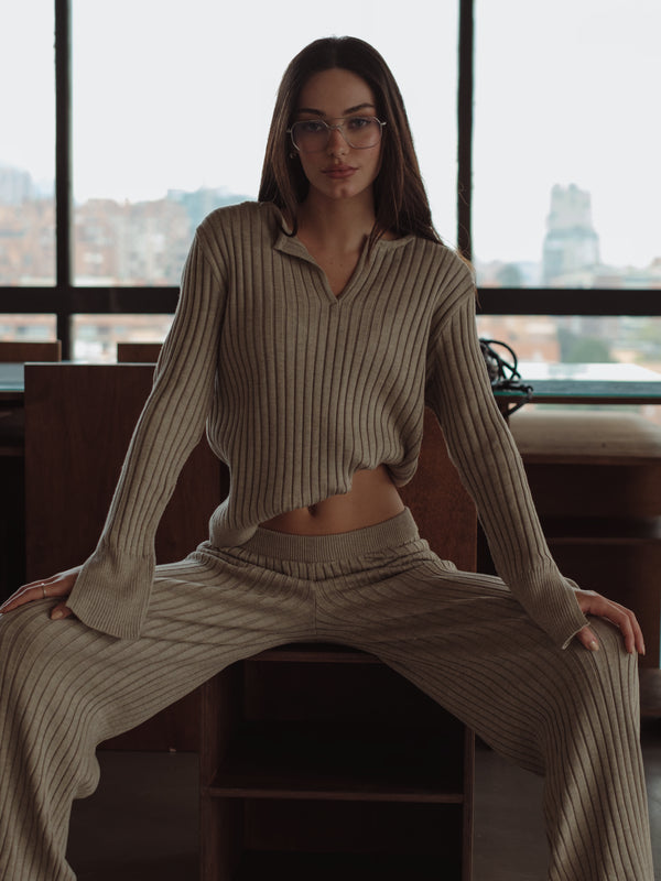 SAUNA COMFY SWEATER - CHIPS