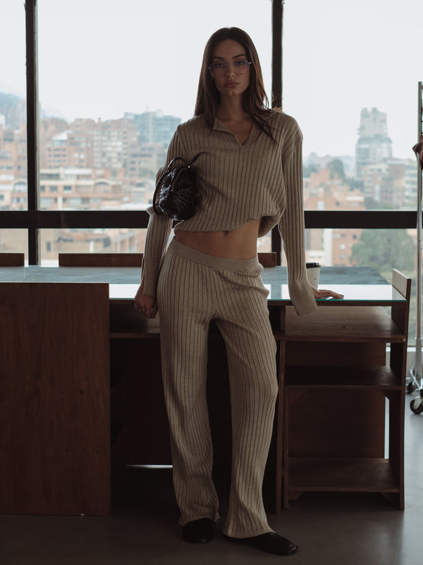 SAUNA COMFY SWEATER - CHIPS