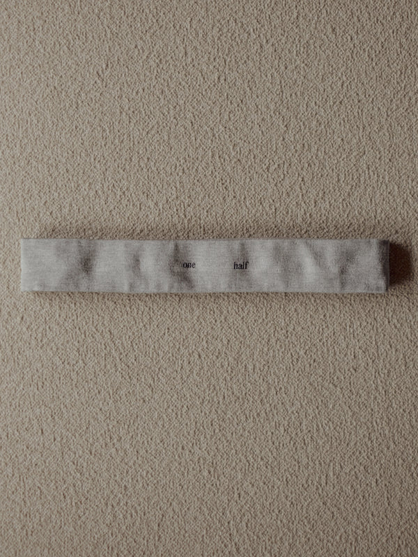 SEAMLESS HEADBAND - GRAY JASPE