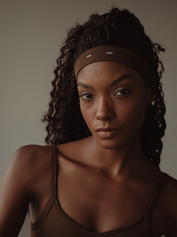 SEAMLESS HEADBAND - SEPIA