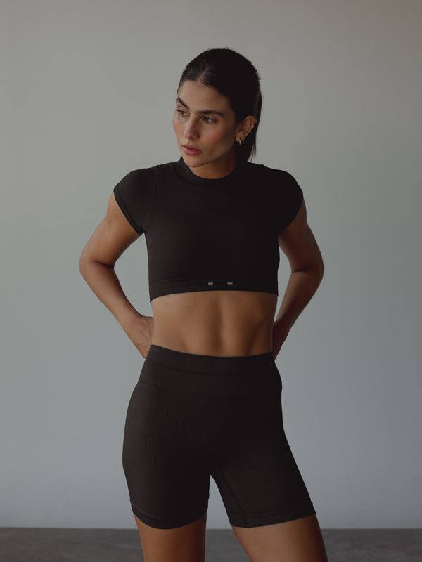 BLAZE SEAMLESS SHORT - SHADOW
