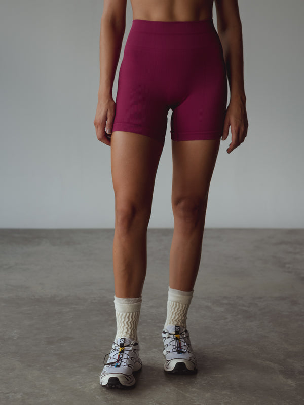 BLAZE SEAMLESS SHORT - RASPBERRY
