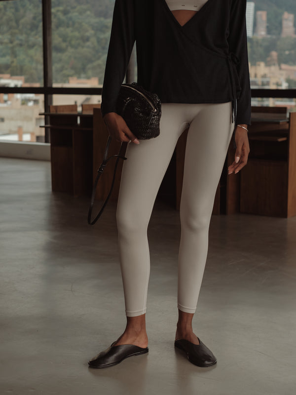SHAPER SEAMLESS LEGGINGS - NATURAL