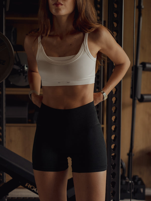 SHAPER SEAMLESS MINI SHORT - SHADOW
