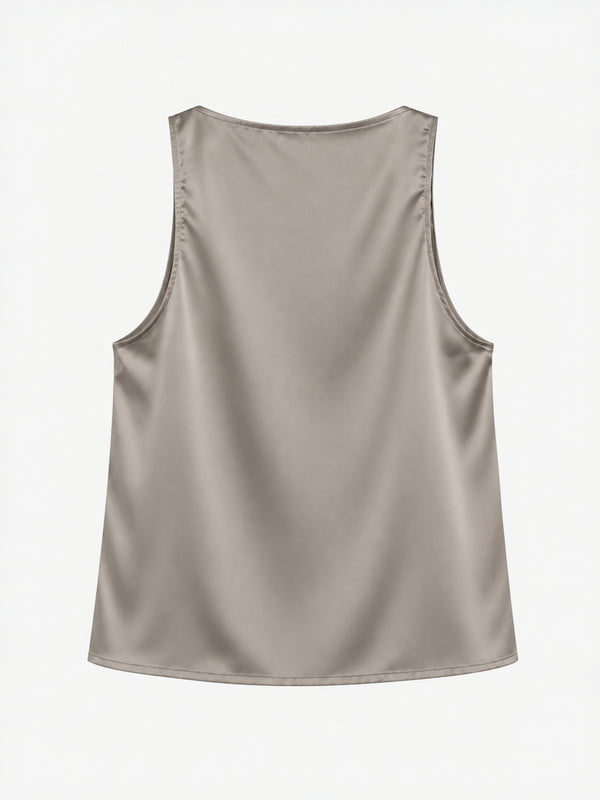 SILK BLOUSE - SAND
