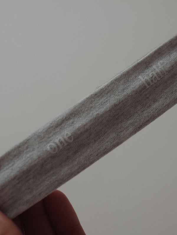 SLIM HEADBAND - CREAMY GRAY