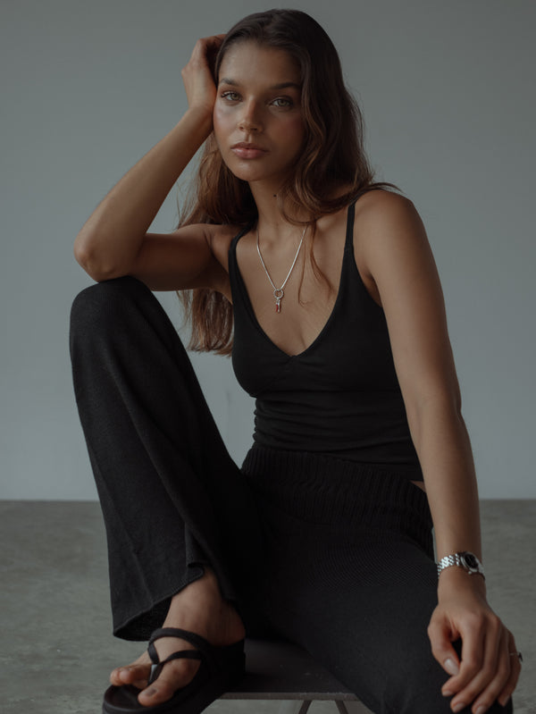 TINY TOP - BLACK