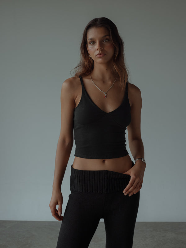 TINY TOP - BLACK