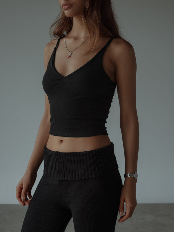 TINY TOP - BLACK