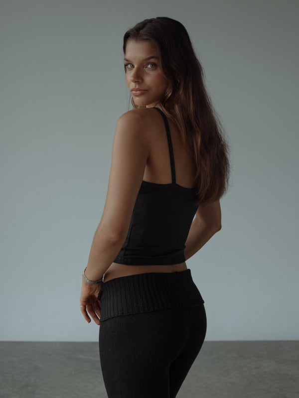 TINY TOP - BLACK