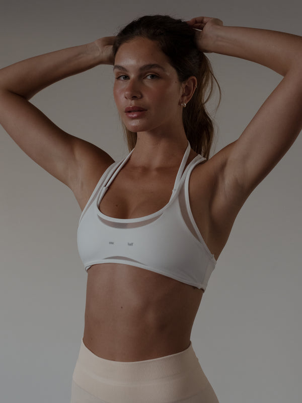 MIST LAYER TOP - WHITE AURA