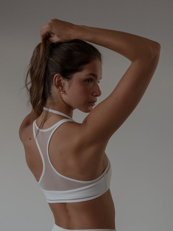 MIST LAYER TOP - WHITE AURA