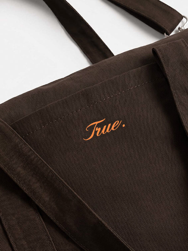 TRUE X ONE HALF DUFFLE BAG - BROWN