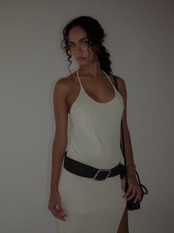 UNDRESSING DRESS - VANILLA